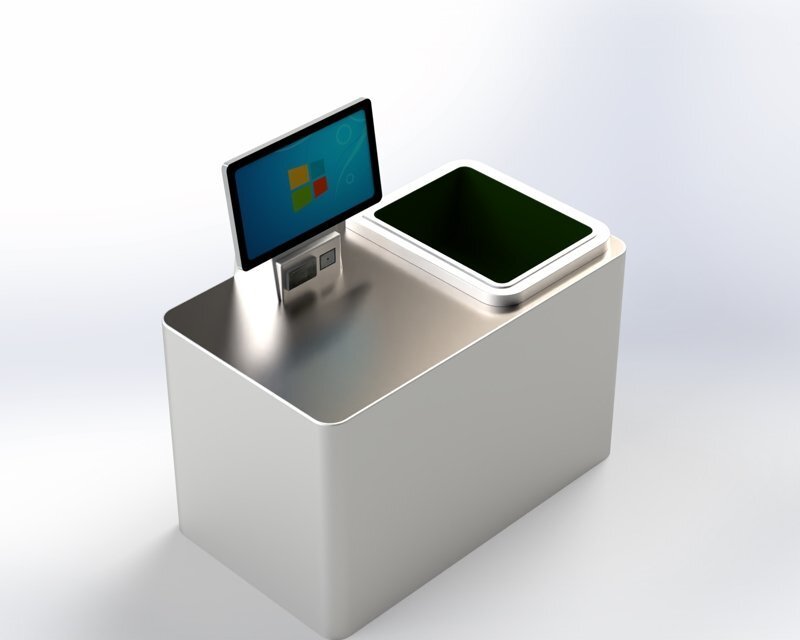 RFID收銀臺WS-DK-K1